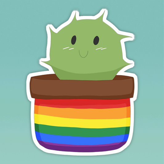 Cactus Pride Stickers