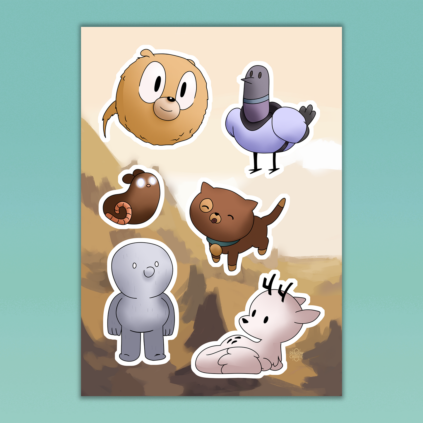 Hilda Sticker Sheet