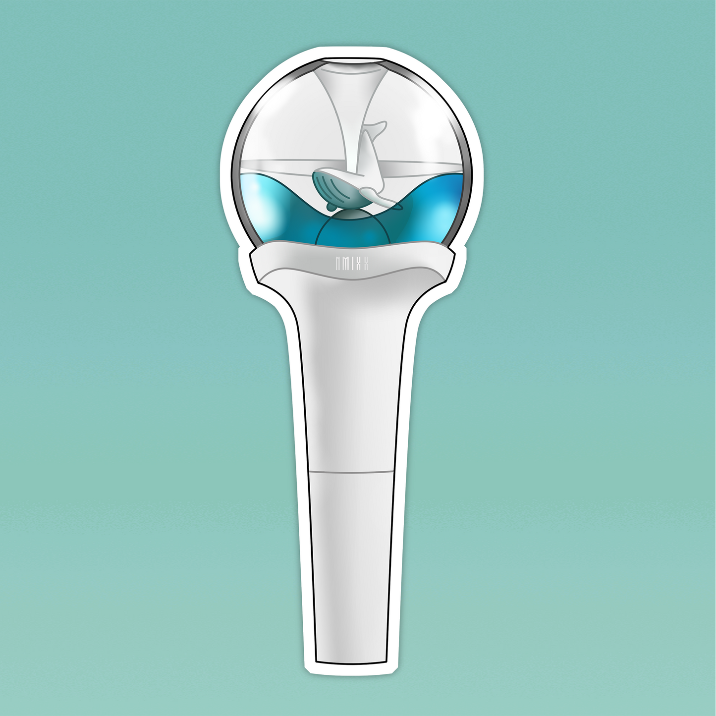NMIXX Lightstick Sticker