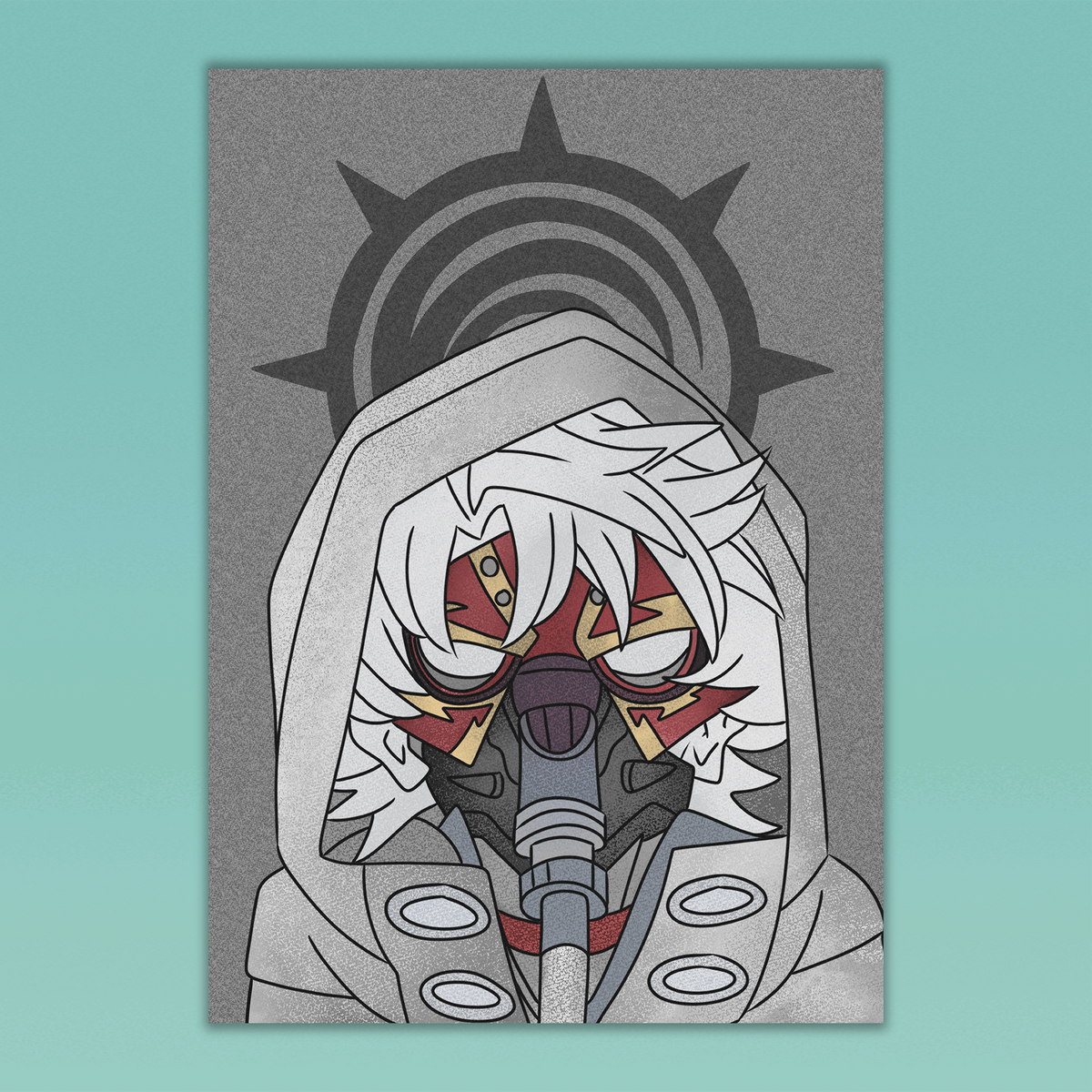 Rudo Mask Print