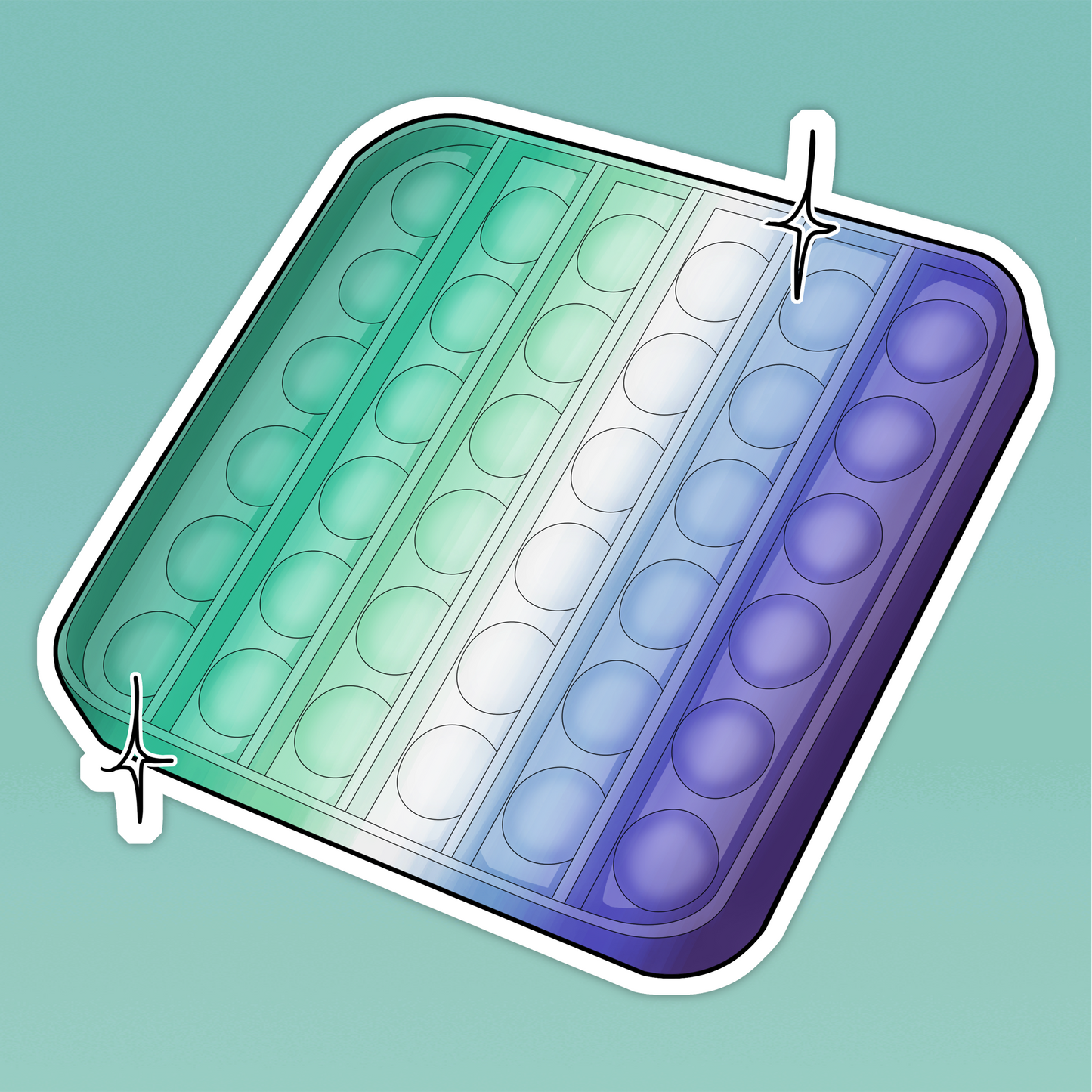 Gay Stim Toy Sticker