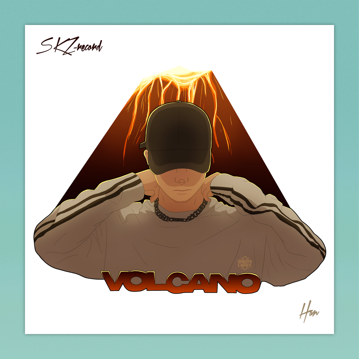 Volcano Print
