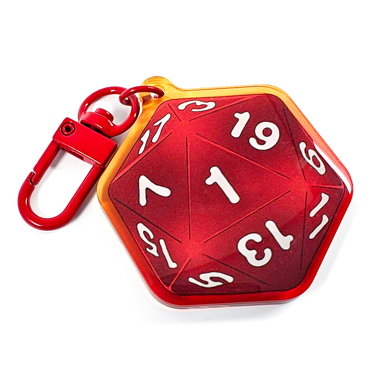 Roll 1 Dice Keychain
