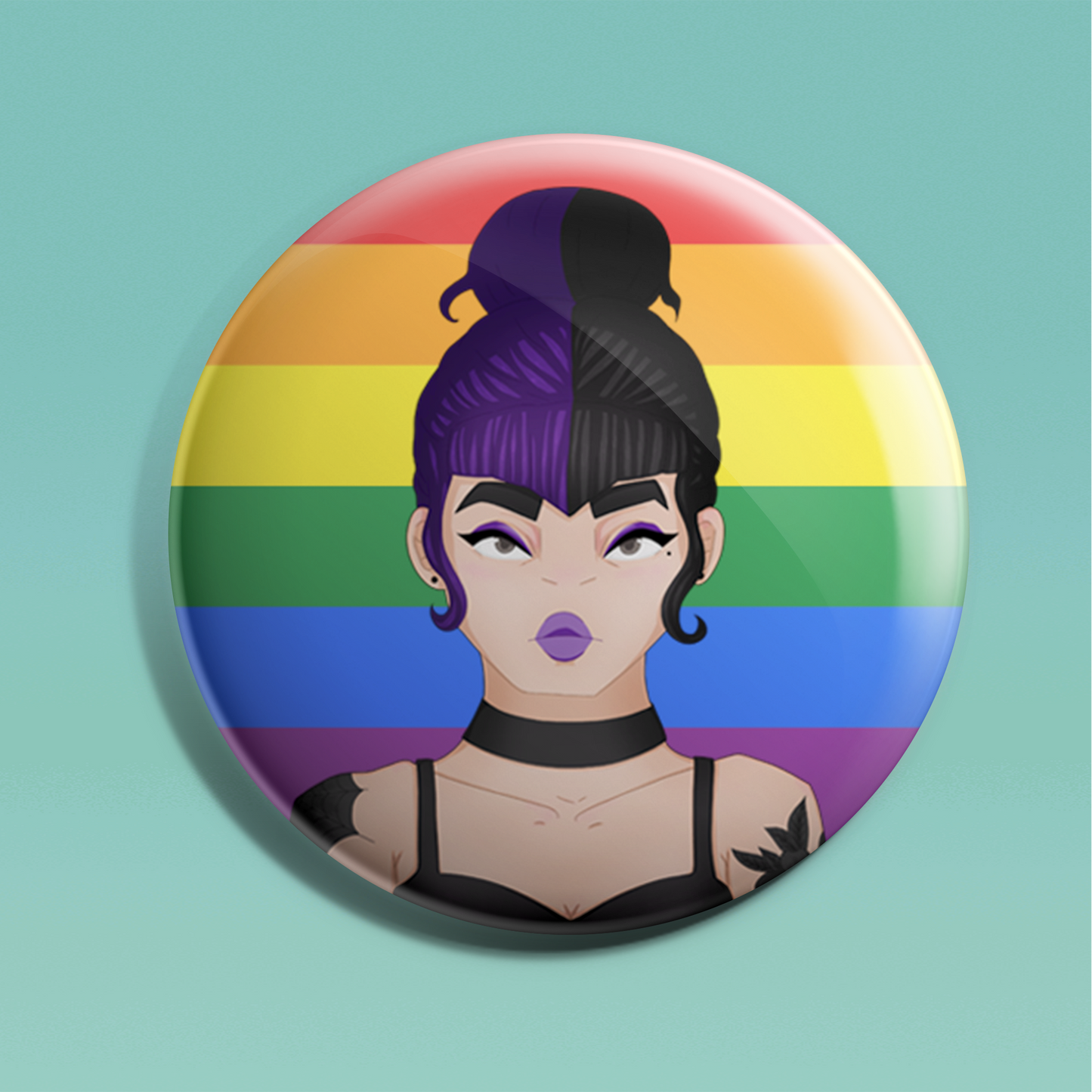 Myriad Queer Badge