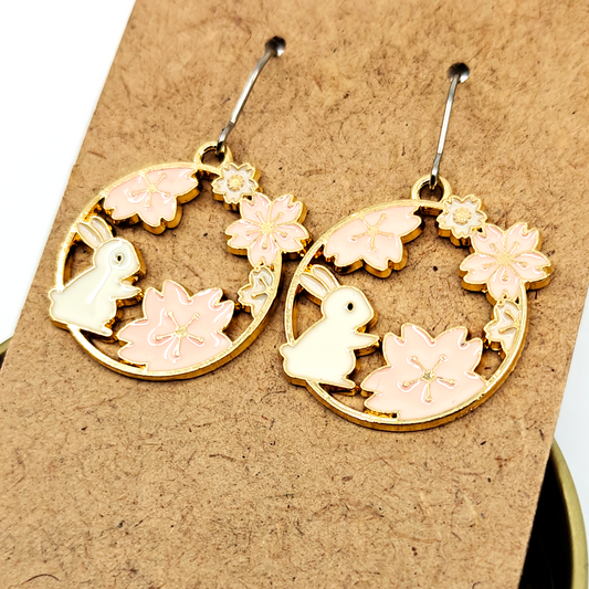 Spring Bunny Earrings