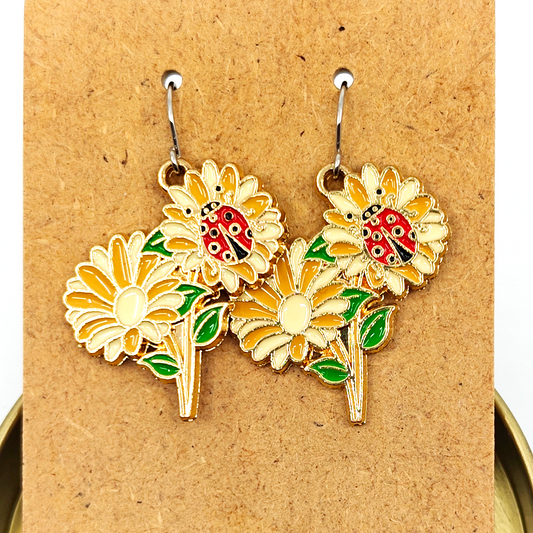 Ladybug Earrings