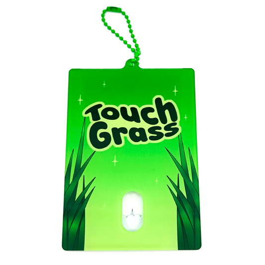Touch Grass Photocard Holder