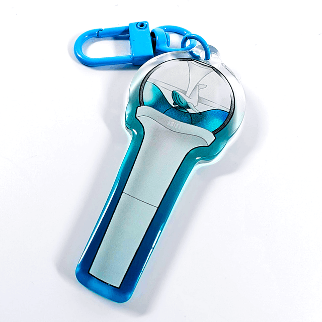 NMIXX Lightstick Keychain