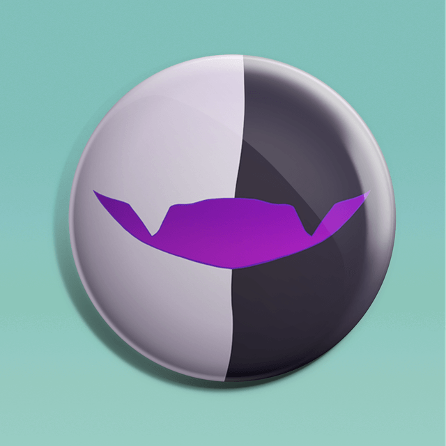 Ranboo Smile Badge