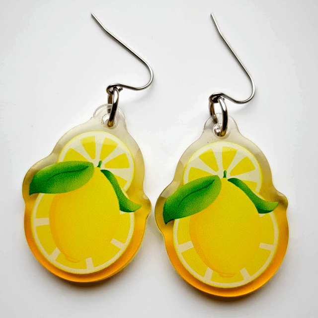Lemon Earrings