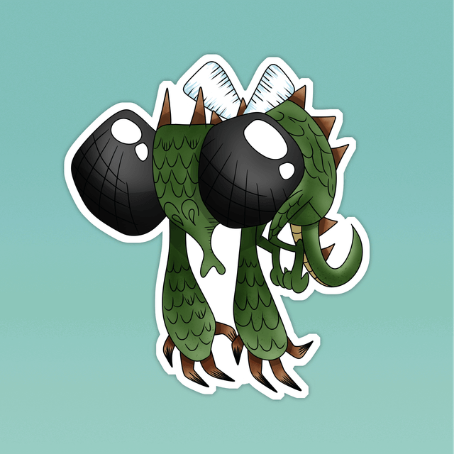 Dragonfly Sticker