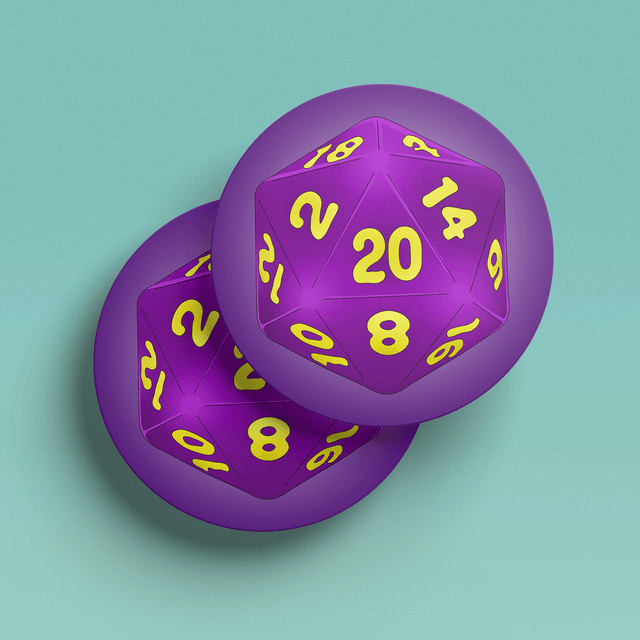 D20 Coaster