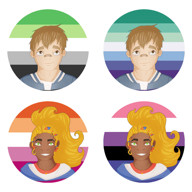 Soulbound Pride Badges