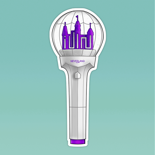I-DLE Lightstick Sticker