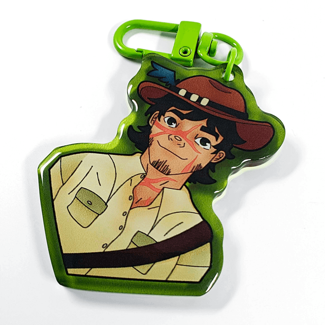 Hermitcraft Scar Keychain