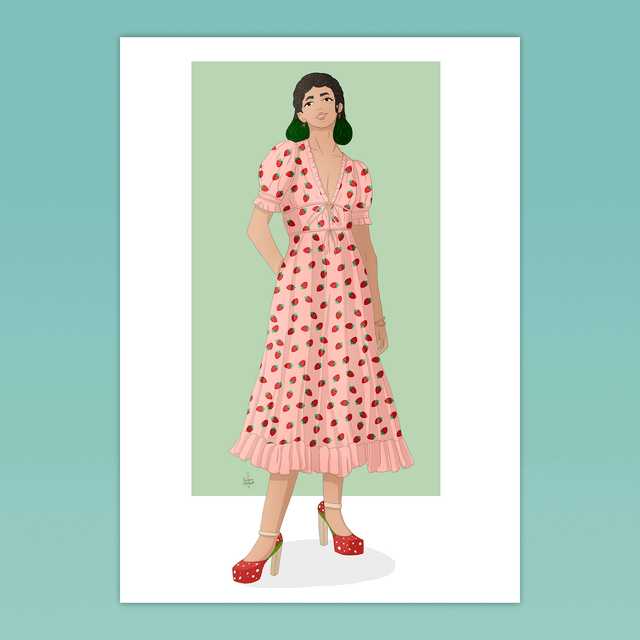 Soulbound Feli Strawberry Print