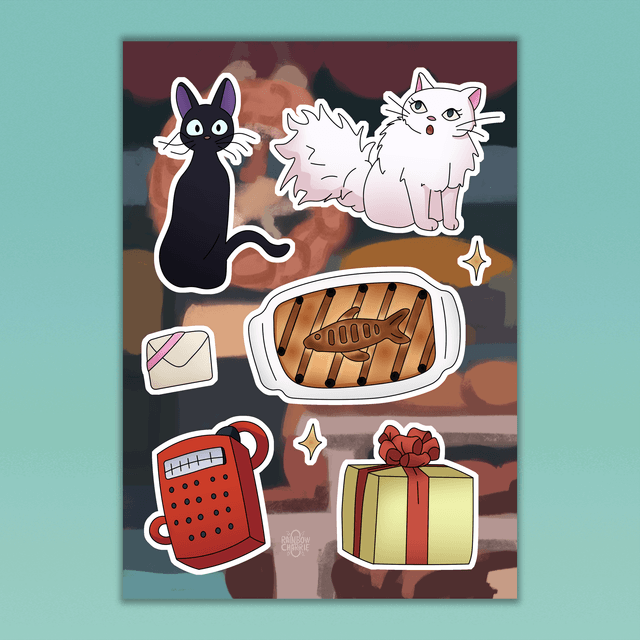 KiKi Sticker Sheet