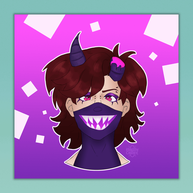 Ranboo Halloween Print
