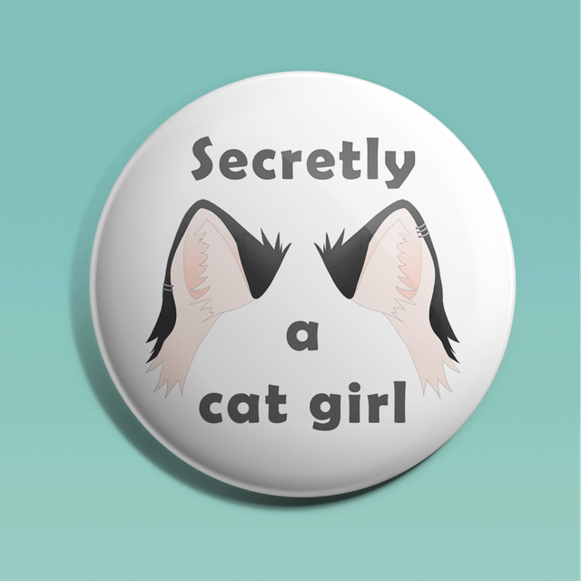 Cat Girl Badge