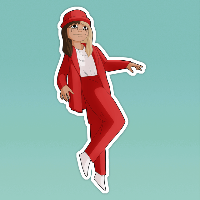 Generation Loss Character Stickers