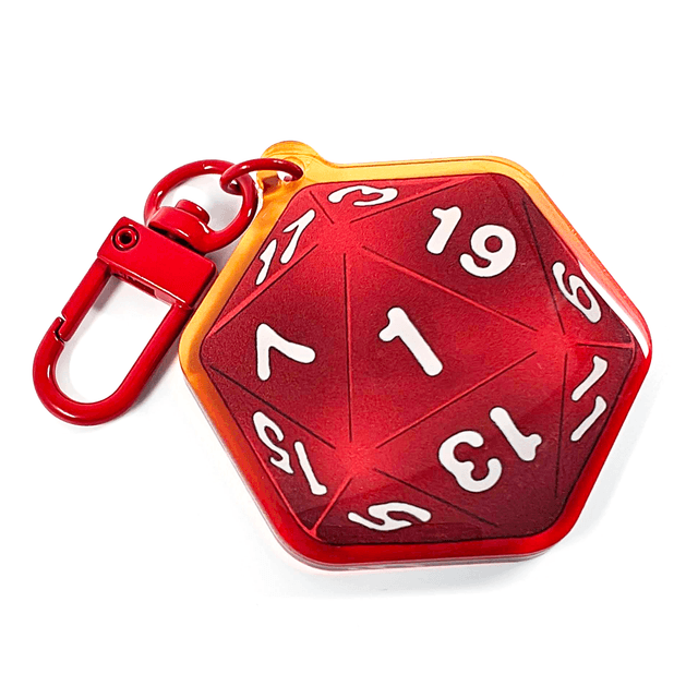 Roll 1 Dice Keychain