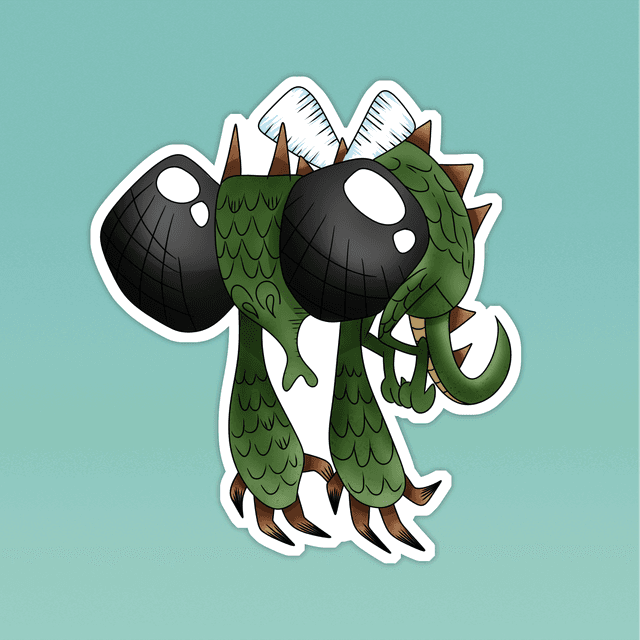 Dragonfly Sticker