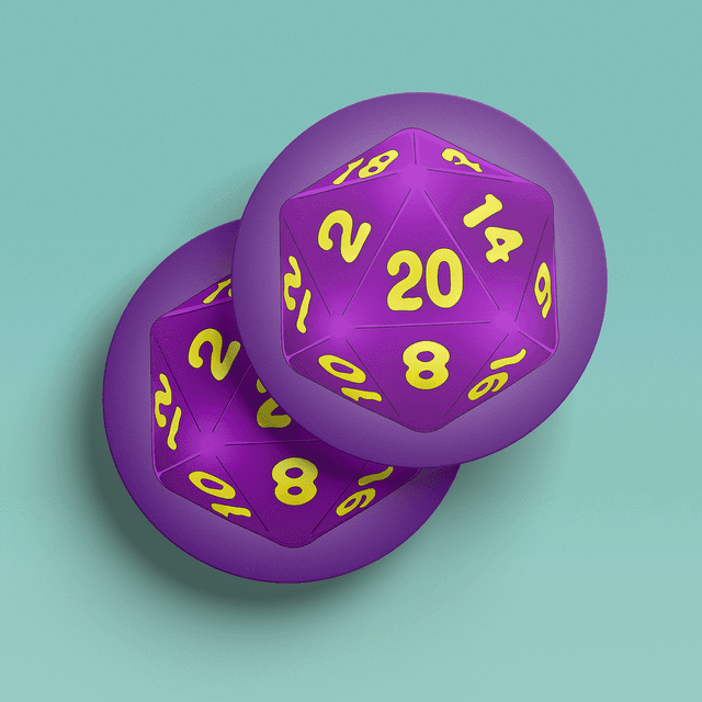 D20 Coaster
