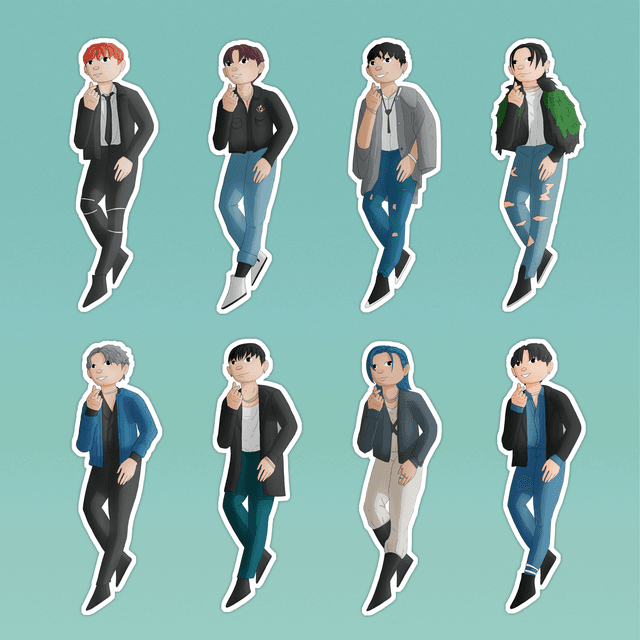 S-Class Stickers