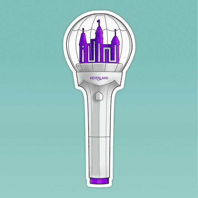 I-DLE Lightstick Sticker