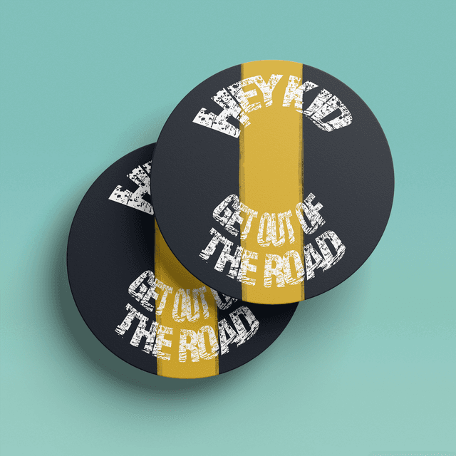 Hey Kid Coaster