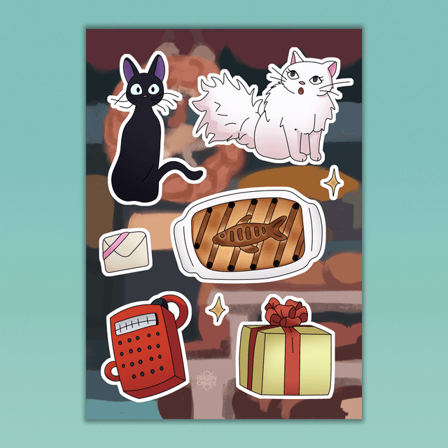 KiKi Sticker Sheet