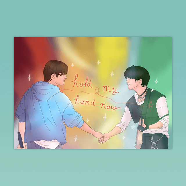 Hold My Hand Print