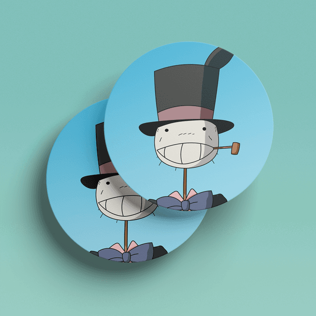 Turnip Head Coaster