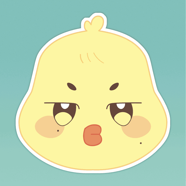 Mingi Sticker