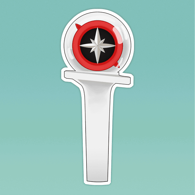 Lightstick Sticker