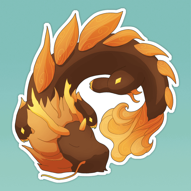 Genshin Zhongli Sticker