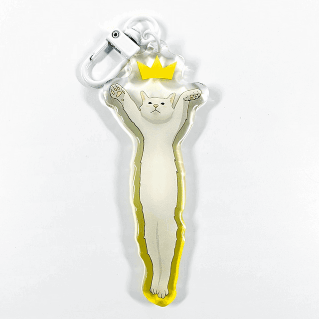 Long Cat Keychain