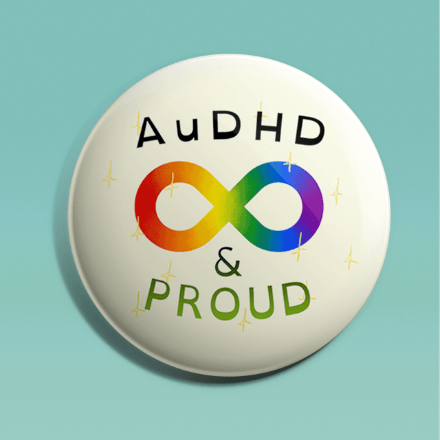 AuDHD Pride Badge