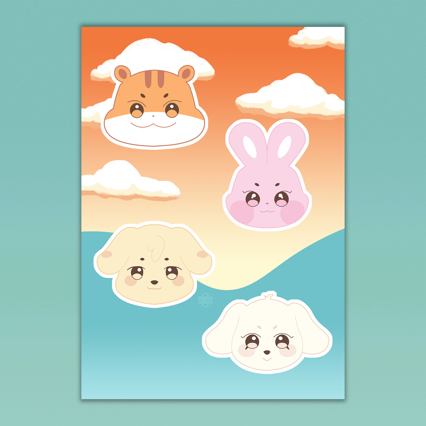 Aniteez Sticker Sheet