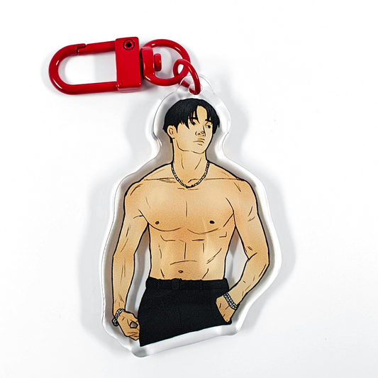 Bang Chan Railway Keychain