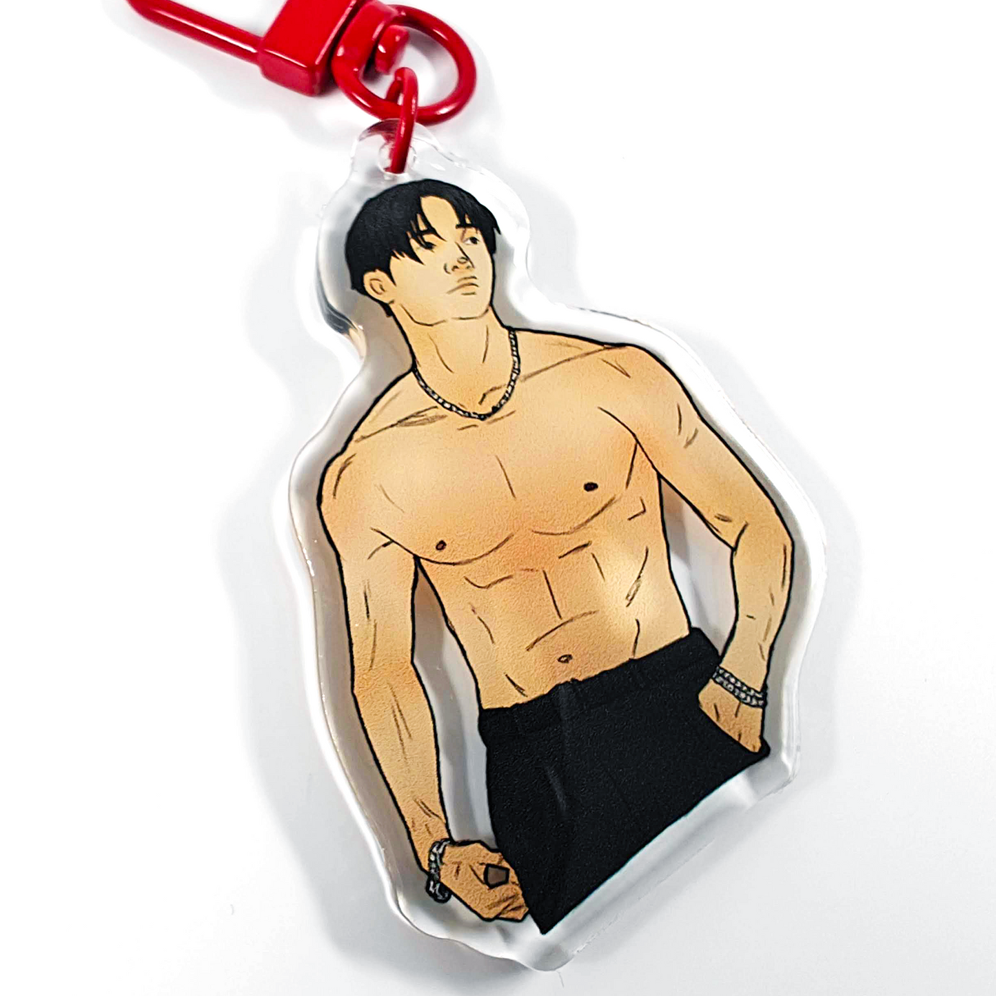 Bang Chan Railway Keychain