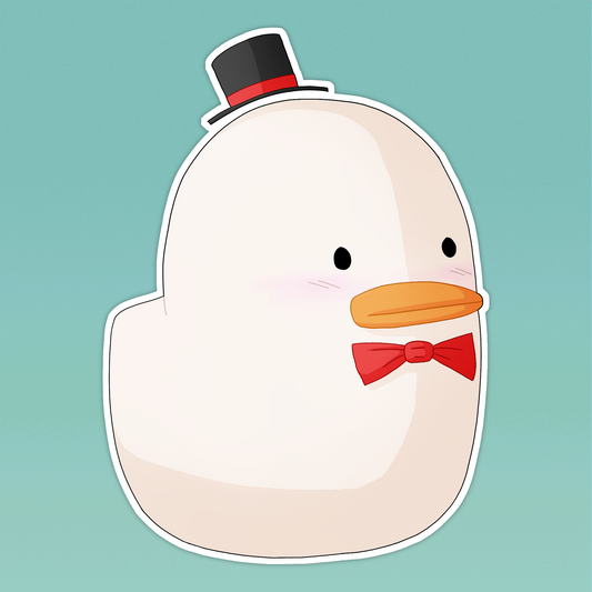 Tubbo Benson Duck Sticker