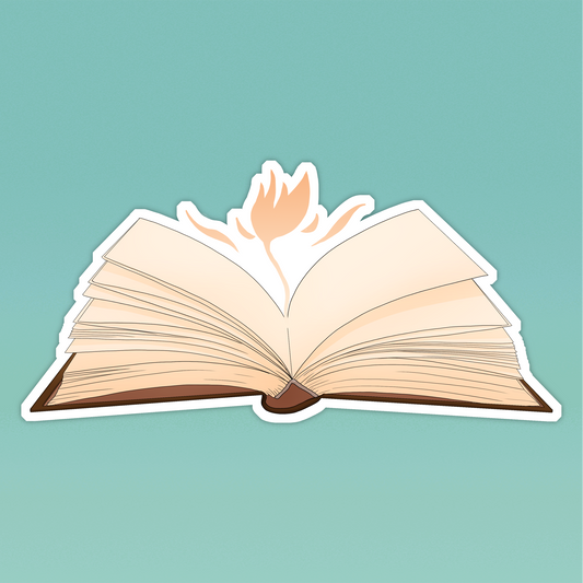 Magic Book Sticker
