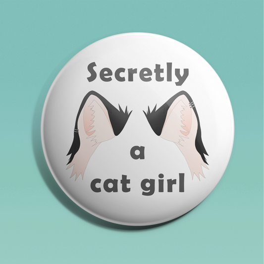 Cat Girl Badge