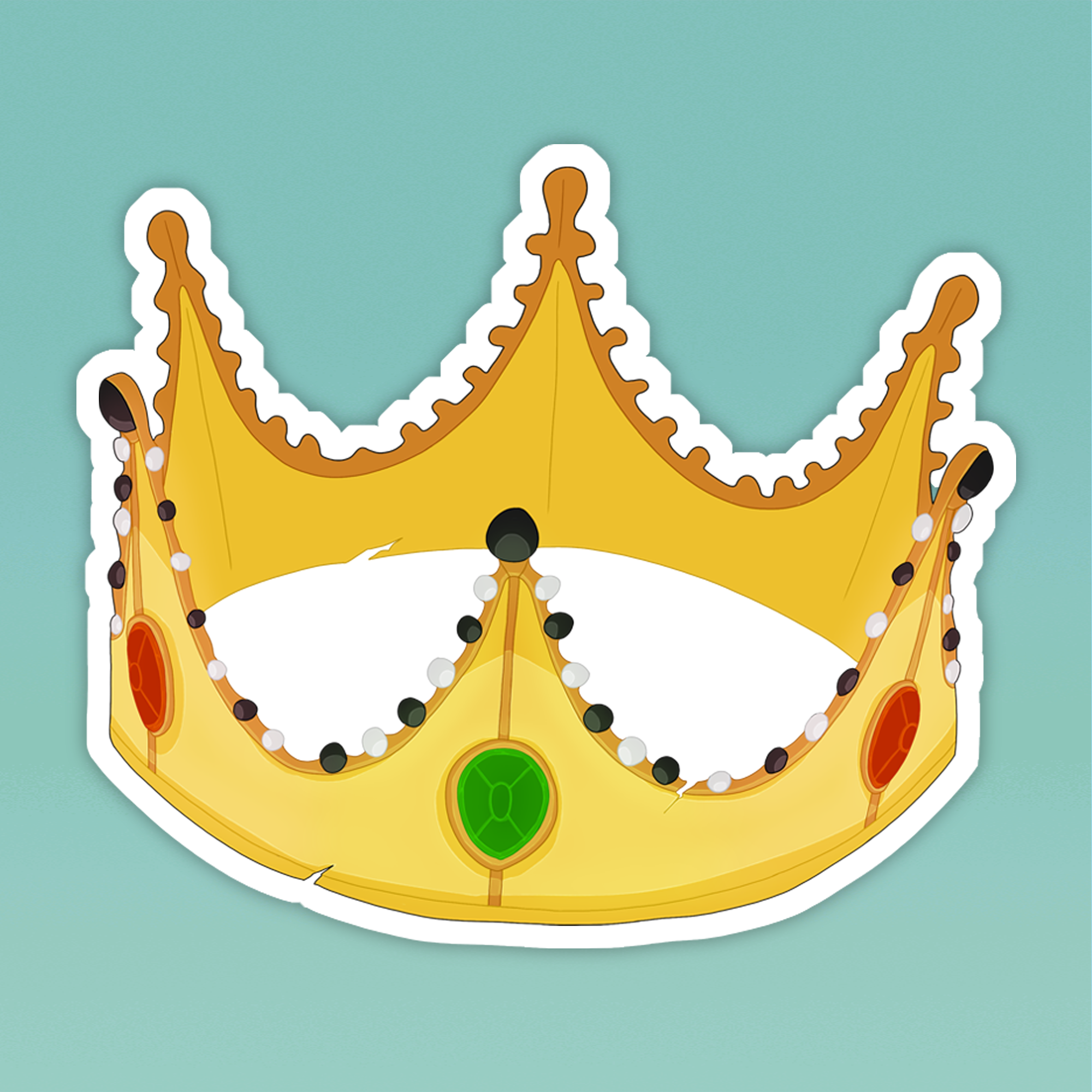 Crown Sticker – Silva & Rain