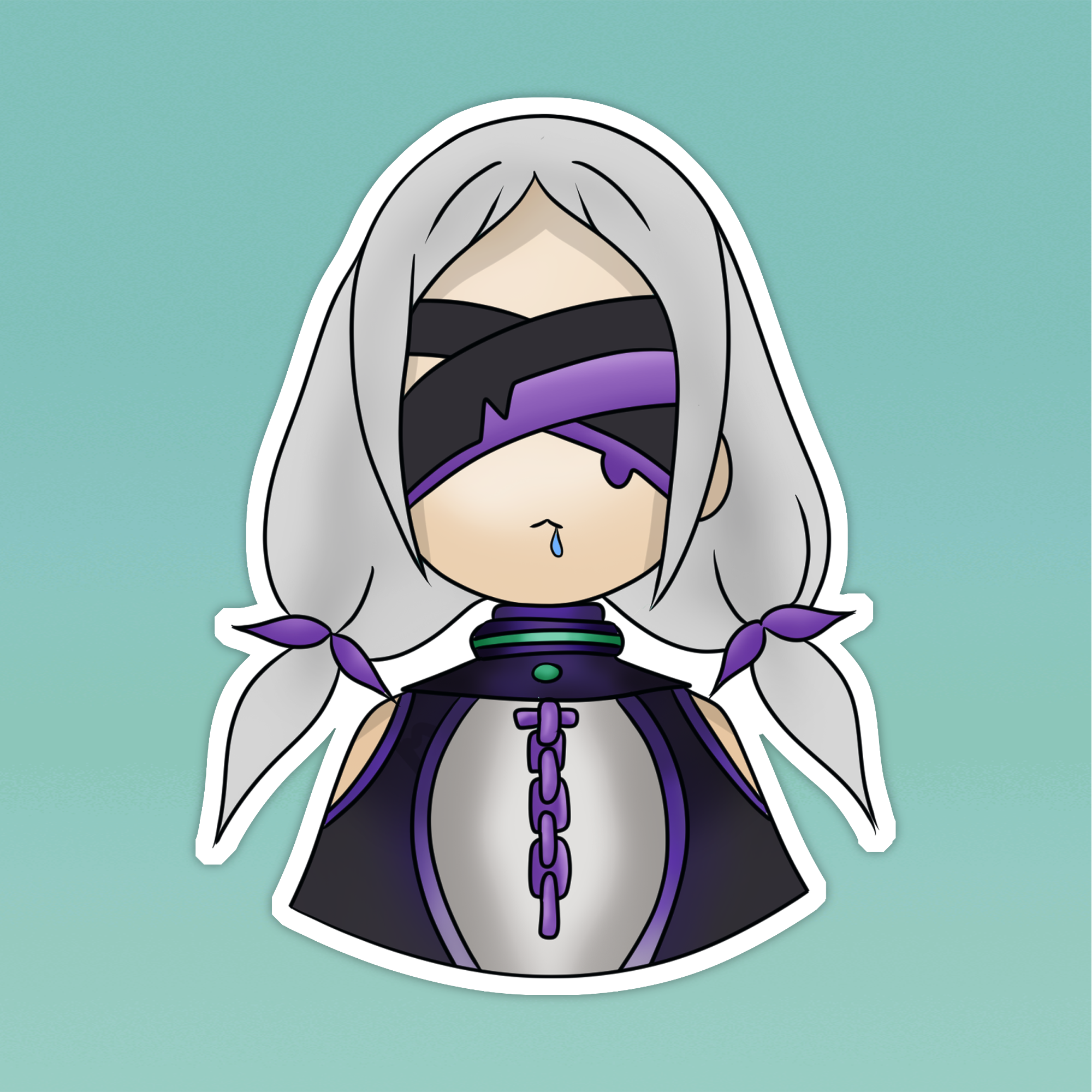 Re:Zero Daphne Sticker – Silva & Rain