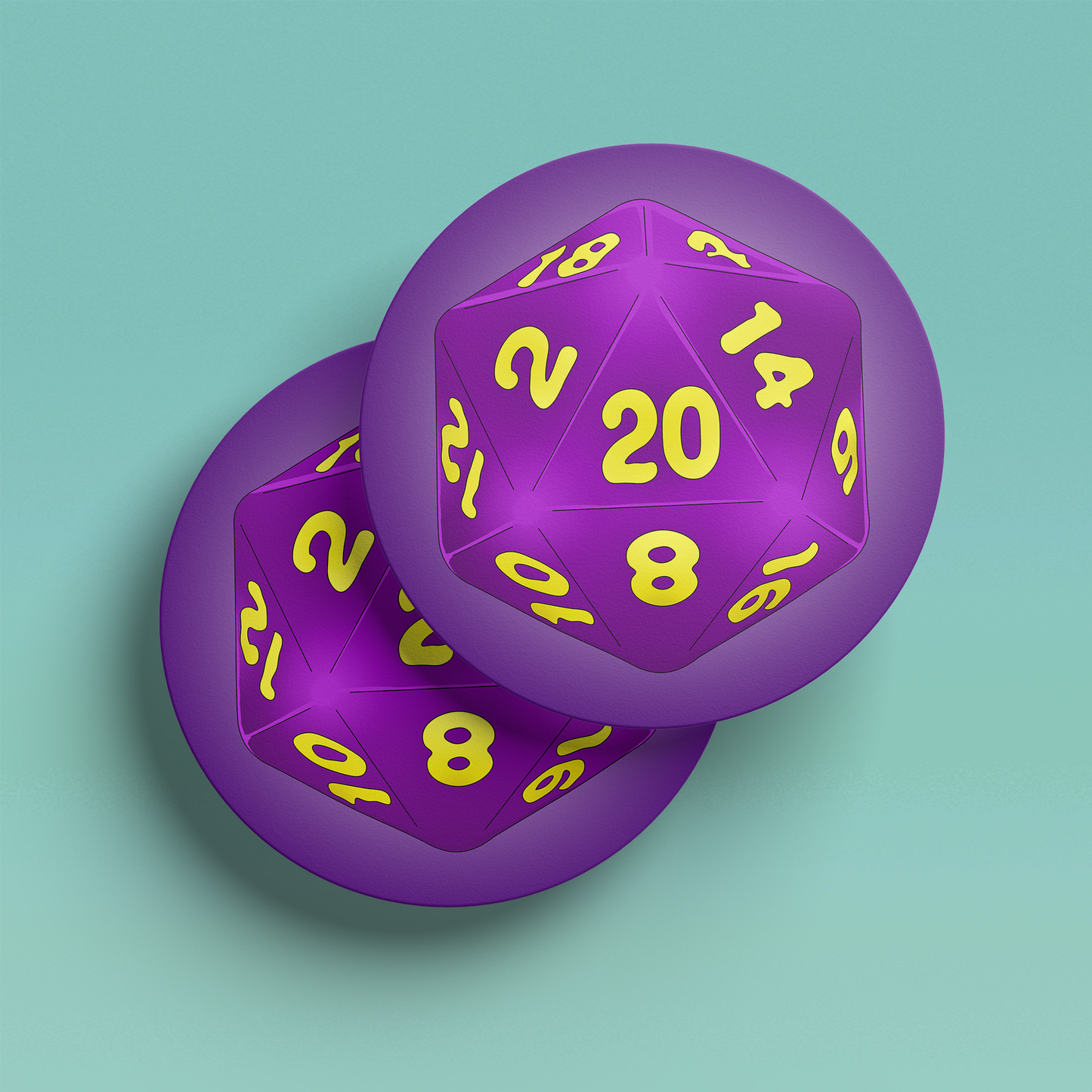 Roll 20 Coaster