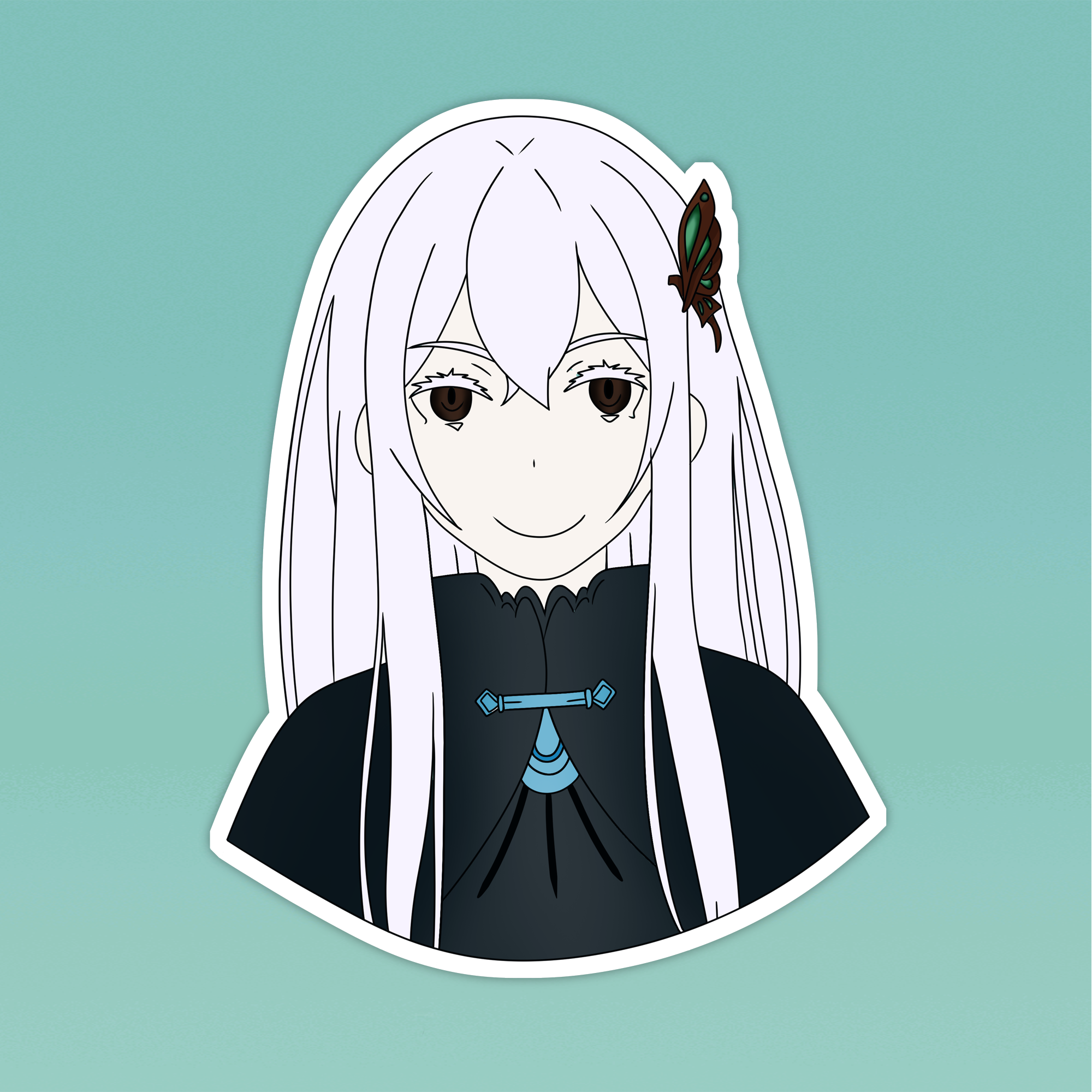 Re:Zero Echidna Sticker – Silva & Rain