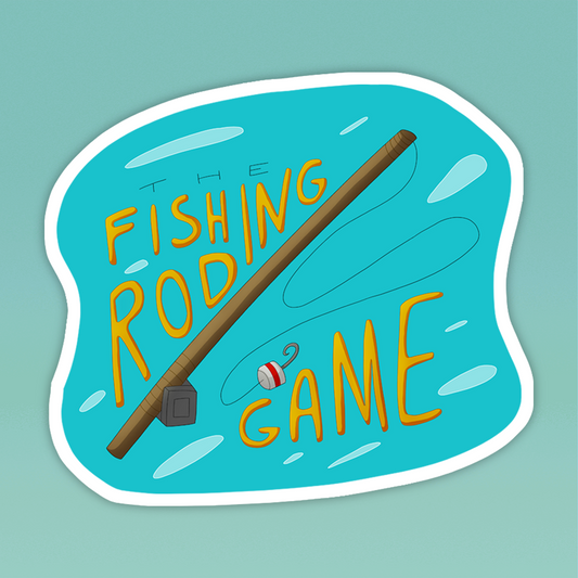Fishing Rod Game Sticker