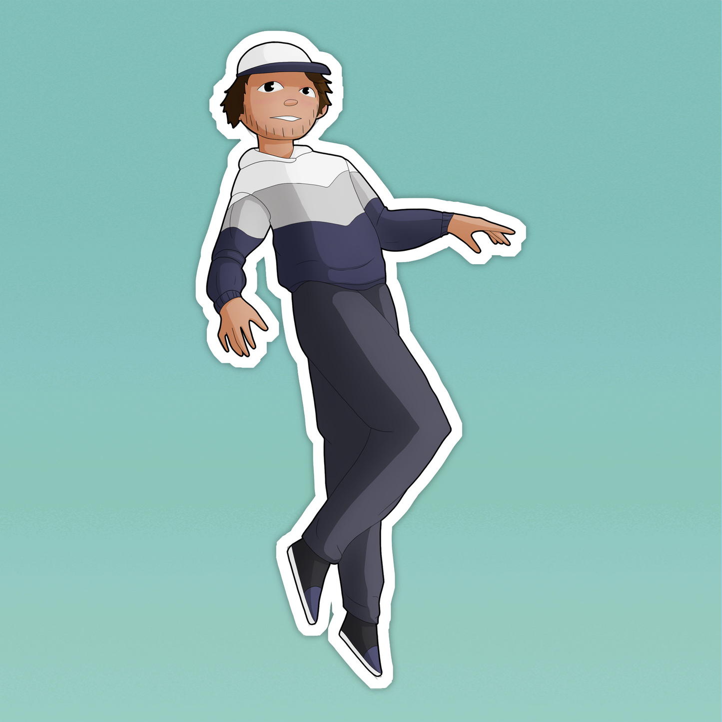 Generation Loss Character Stickers